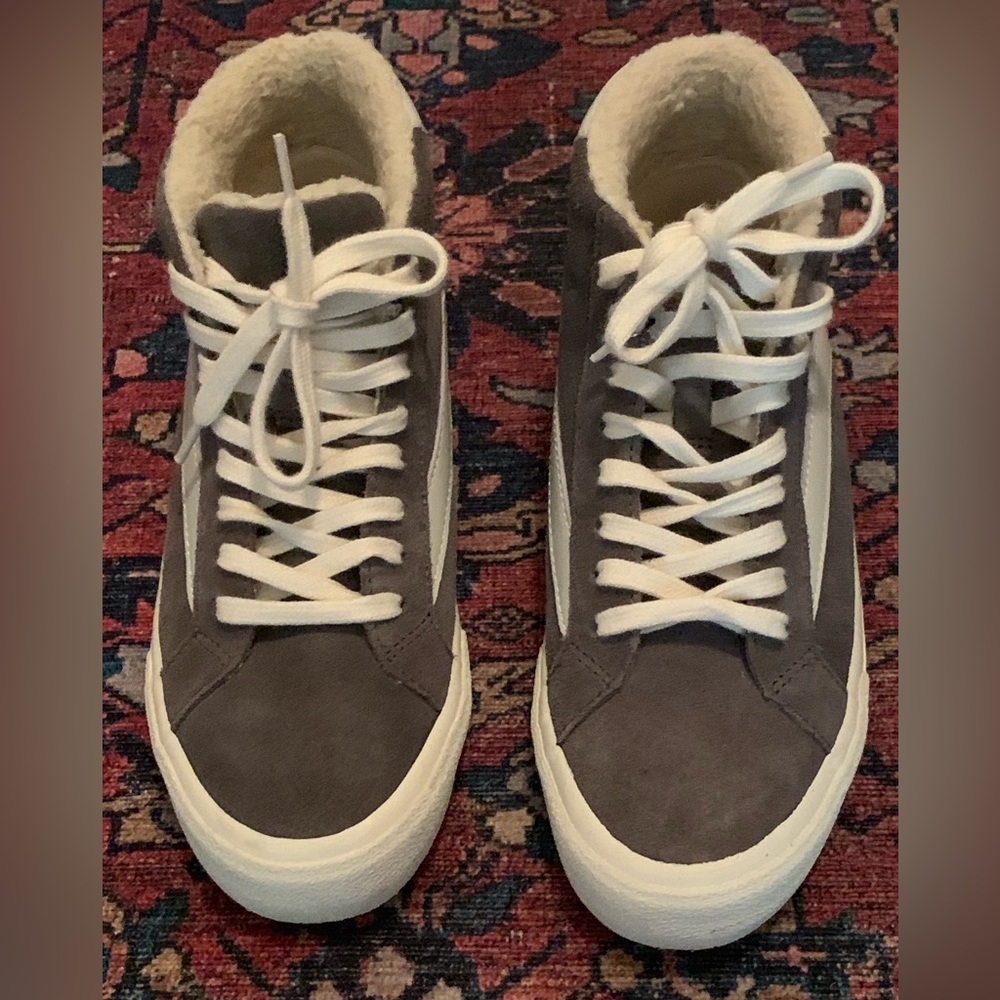 Sidewalk High-Top Sneakers: Sherpa Edition - Picture 3 of 6
